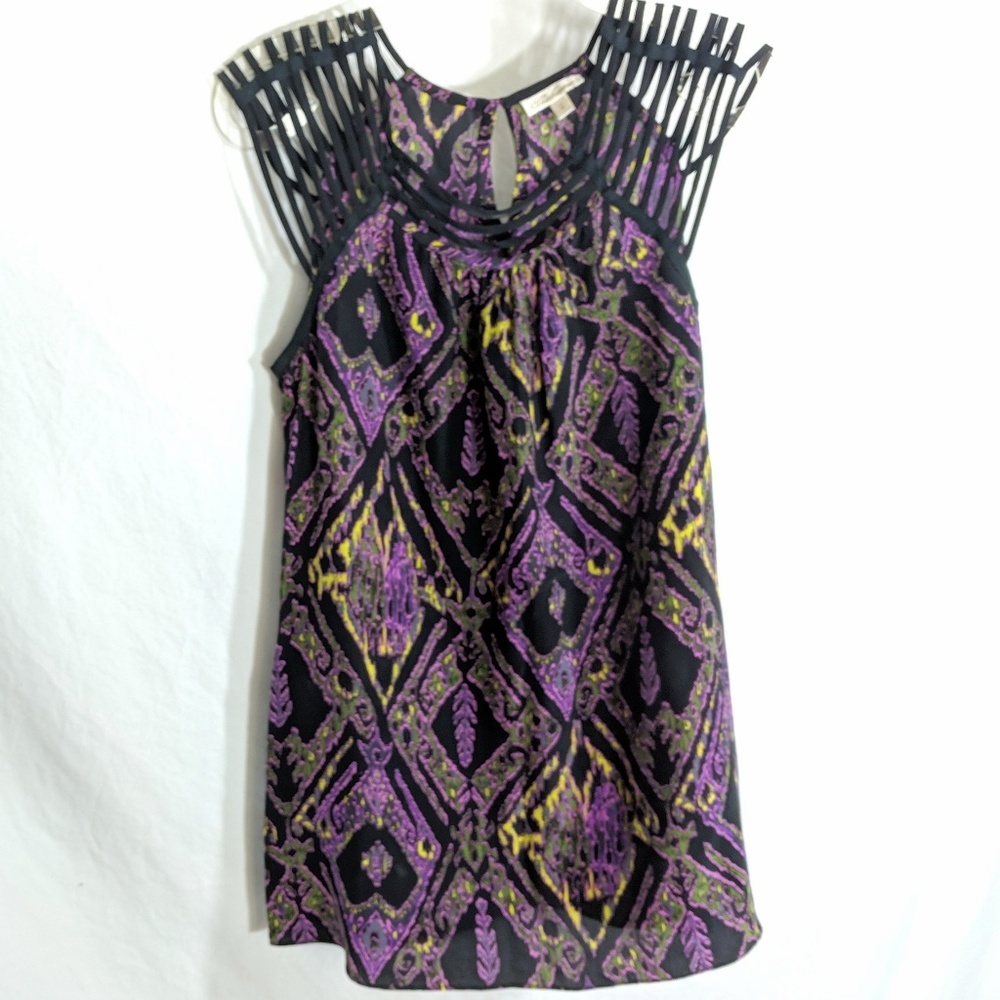 Anthropologie Shoshanna Silk Shell sz 2